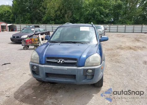 2006 Hyundai Tucson Gls/Limited from USA, damaged, VIN KM8JN72D06U273676